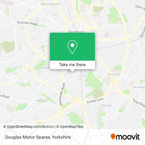 Douglas Motor Spares map