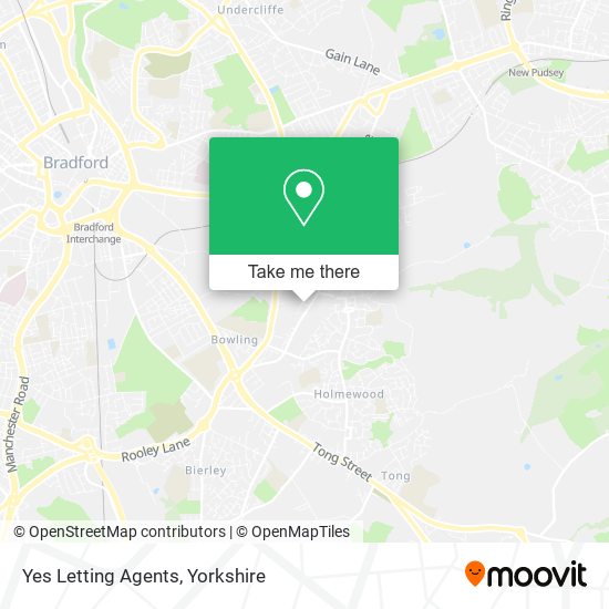 Yes Letting Agents map