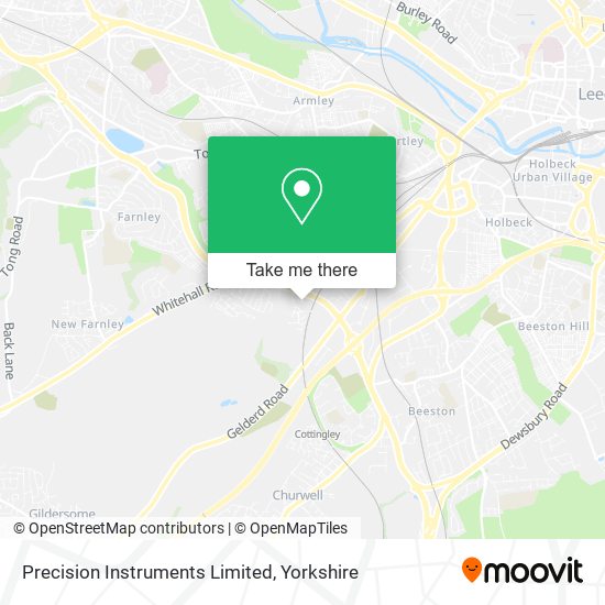 Precision Instruments Limited map