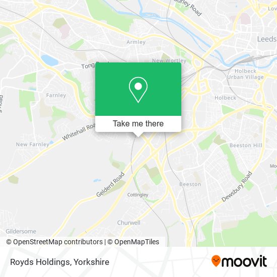 Royds Holdings map