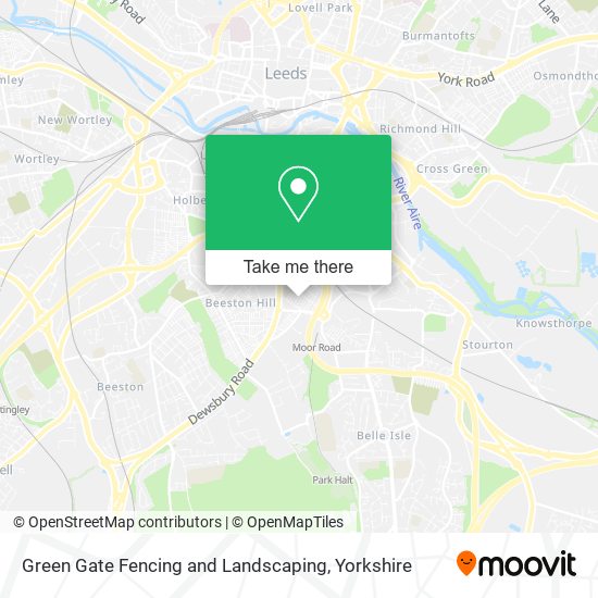 Green Gate Fencing and Landscaping map