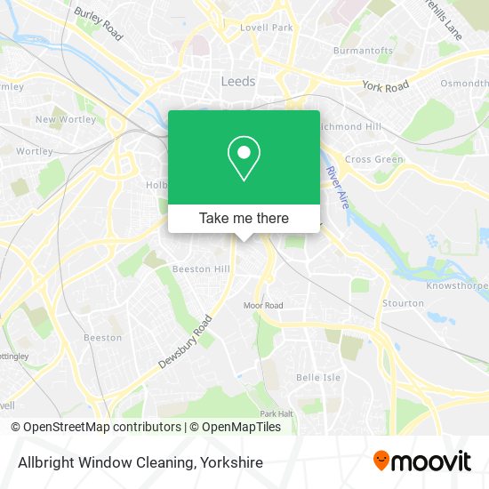 Allbright Window Cleaning map