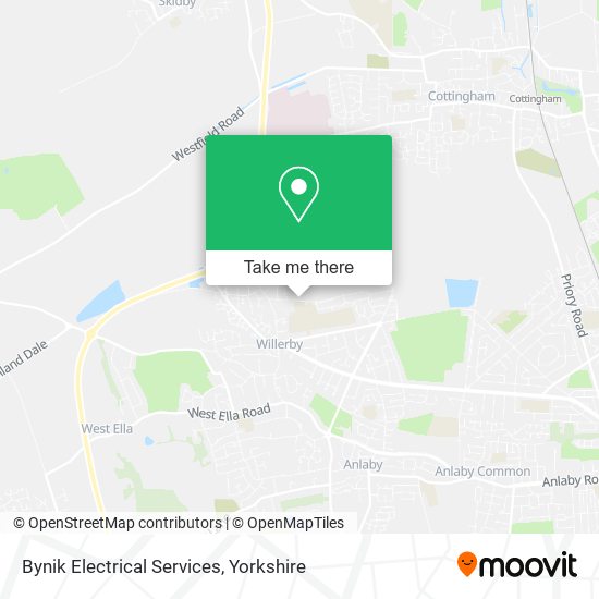Bynik Electrical Services map