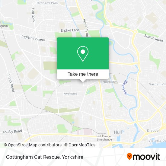 Cottingham Cat Rescue map