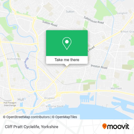 Cliff Pratt Cyclelife map