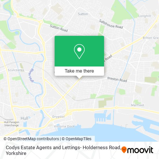 Codys Estate Agents and Lettings- Holderness Road map