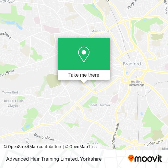 Advanced Hair Training Limited map