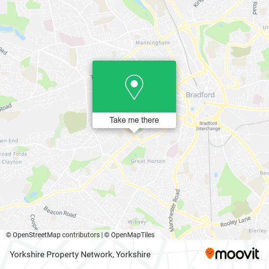 Yorkshire Property Network map