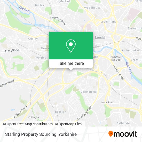 Starling Property Sourcing map