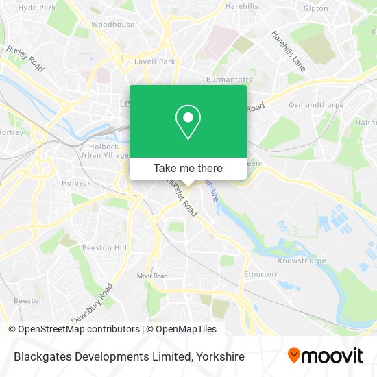 Blackgates Developments Limited map