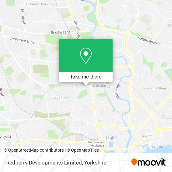 Redberry Developments Limited map