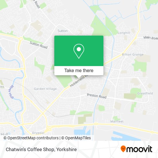 Chatwin's Coffee Shop map