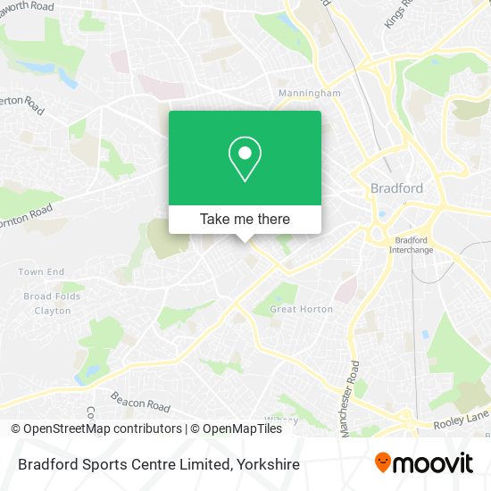 Bradford Sports Centre Limited map