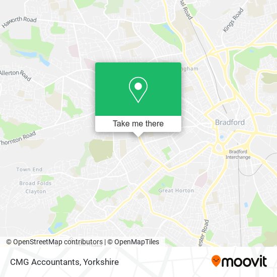 CMG Accountants map