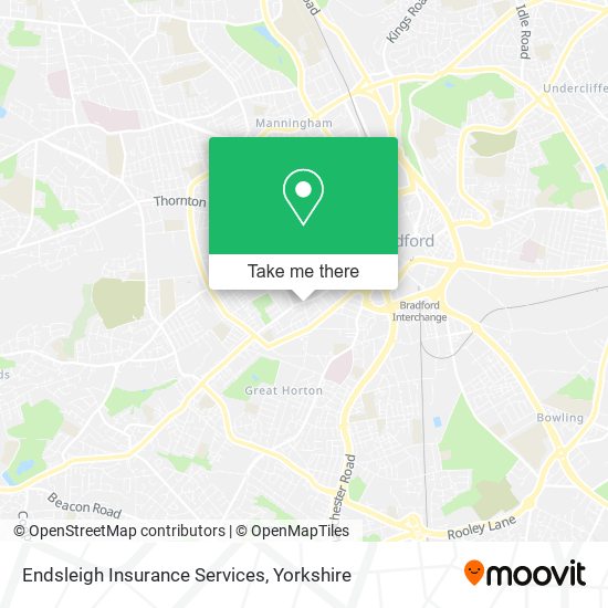 Endsleigh Insurance Services map