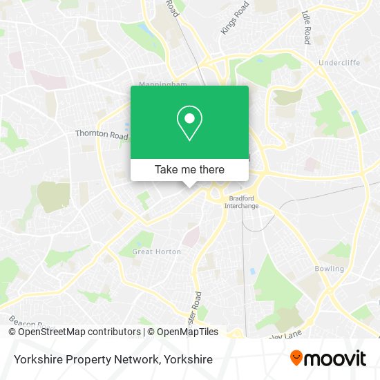 Yorkshire Property Network map