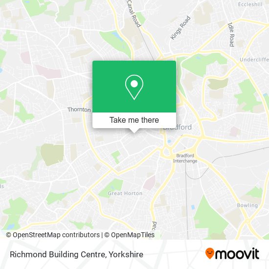Richmond Building Centre map