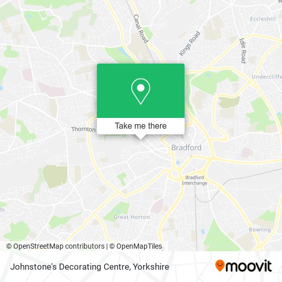 Johnstone's Decorating Centre map