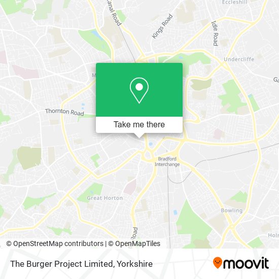 The Burger Project Limited map