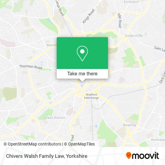 Chivers Walsh Family Law map