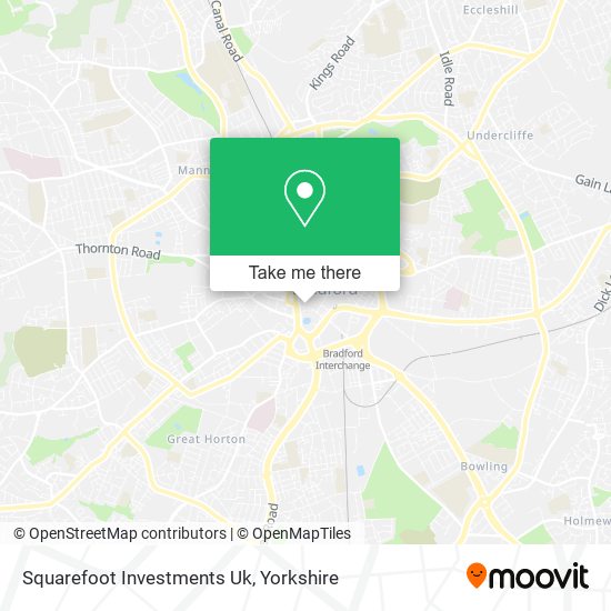 Squarefoot Investments Uk map