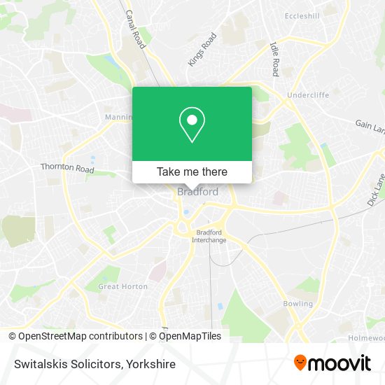 Switalskis Solicitors map