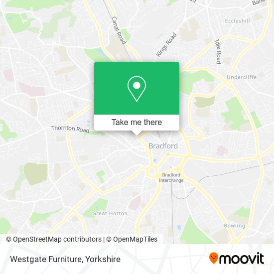 Westgate Furniture map