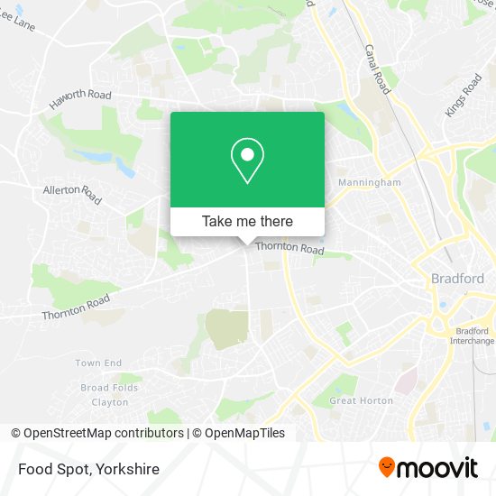 Food Spot map