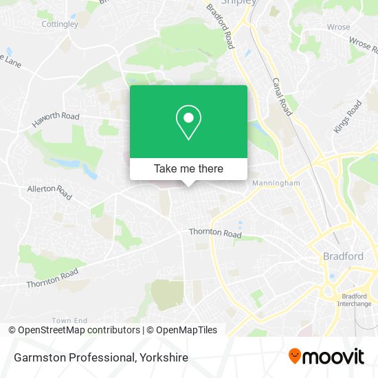 Garmston Professional map