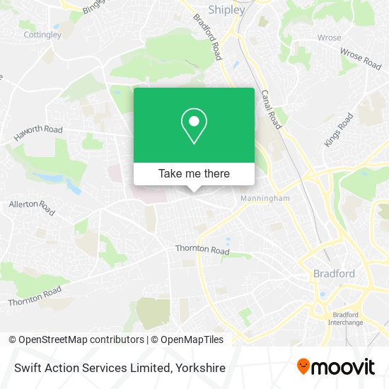 Swift Action Services Limited map