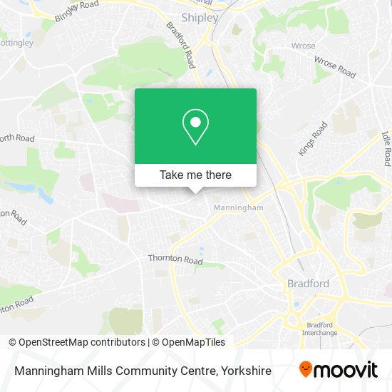 Manningham Mills Community Centre map