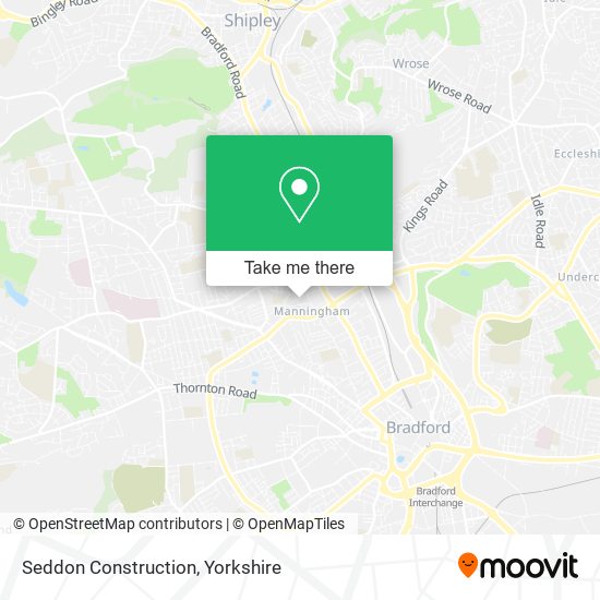 Seddon Construction map