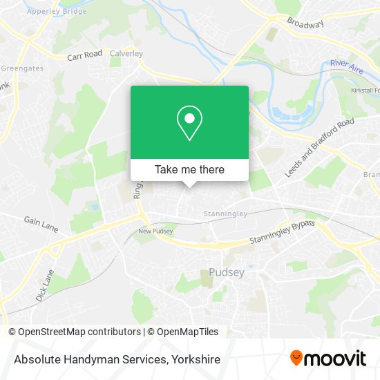 Absolute Handyman Services map