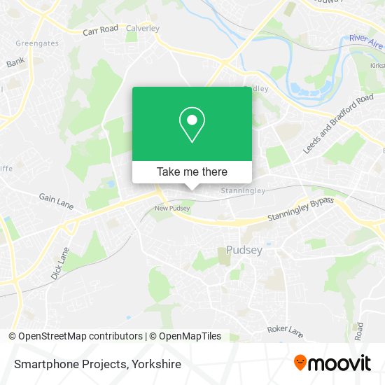 Smartphone Projects map