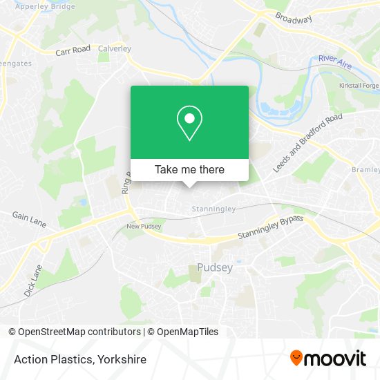 Action Plastics map