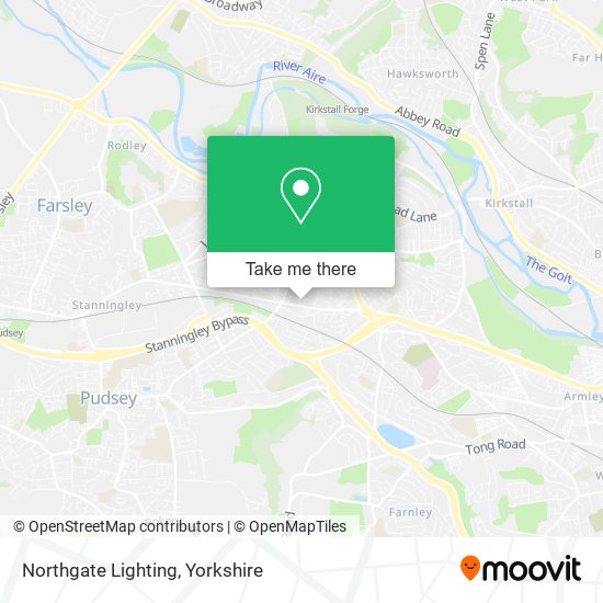 Northgate Lighting map