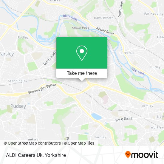 ALDI Careers Uk map