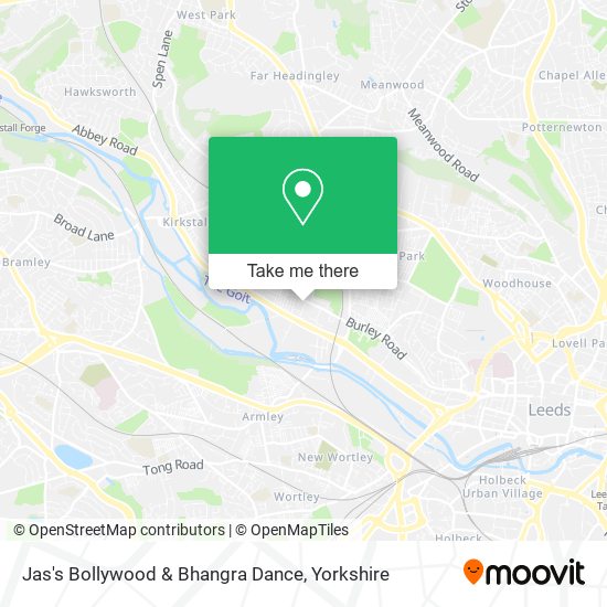 Jas's Bollywood & Bhangra Dance map