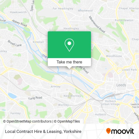 Local Contract Hire & Leasing map