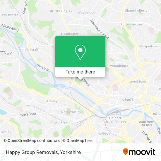 Happy Group Removals map