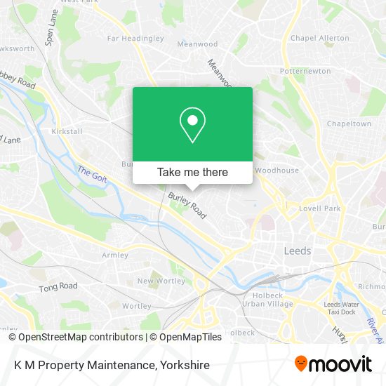 K M Property Maintenance map