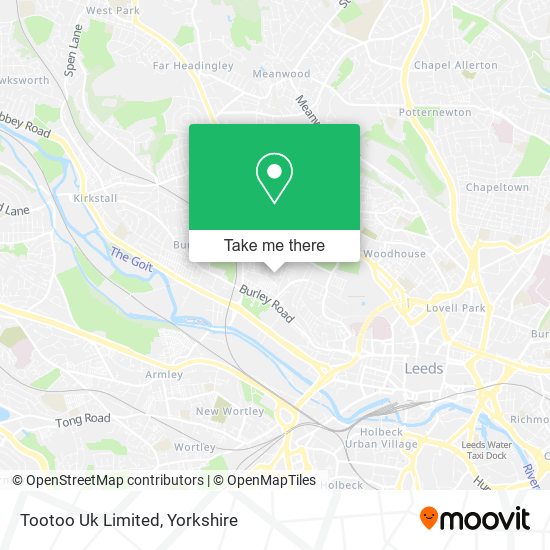 Tootoo Uk Limited map