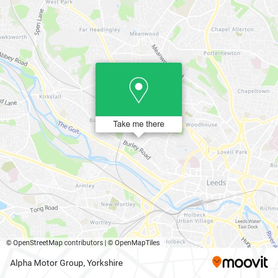 Alpha Motor Group map