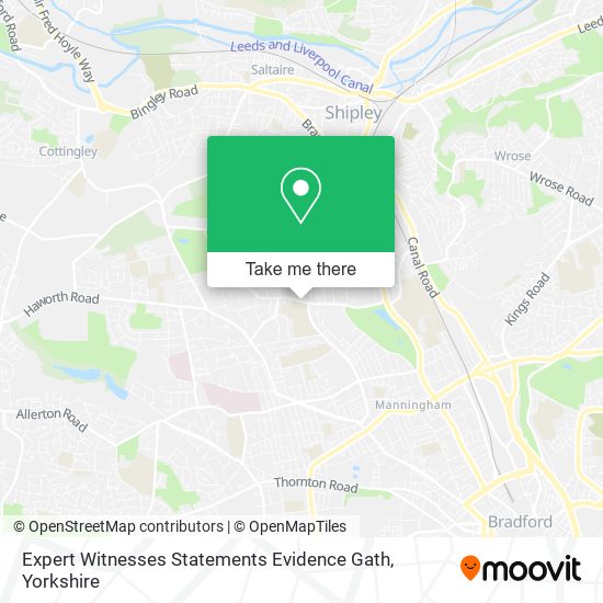 Expert Witnesses Statements Evidence Gath map