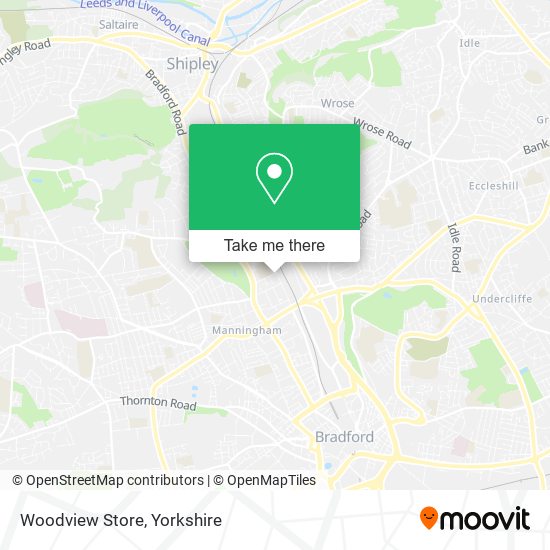 Woodview Store map
