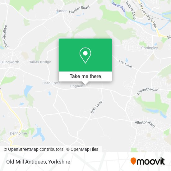 Old Mill Antiques map