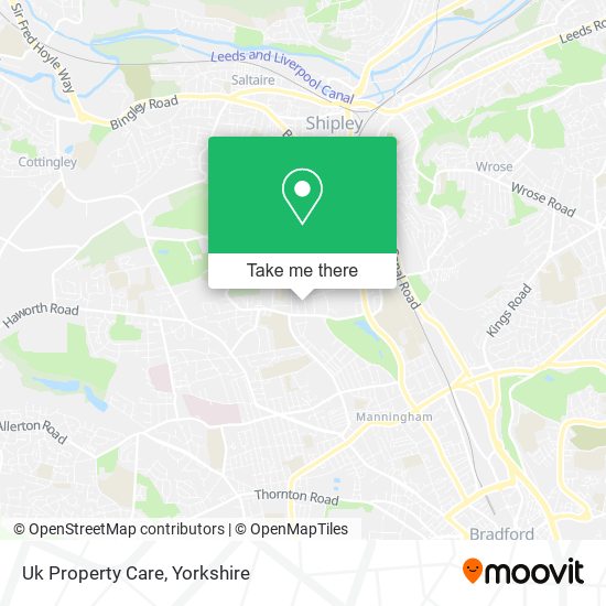 Uk Property Care map