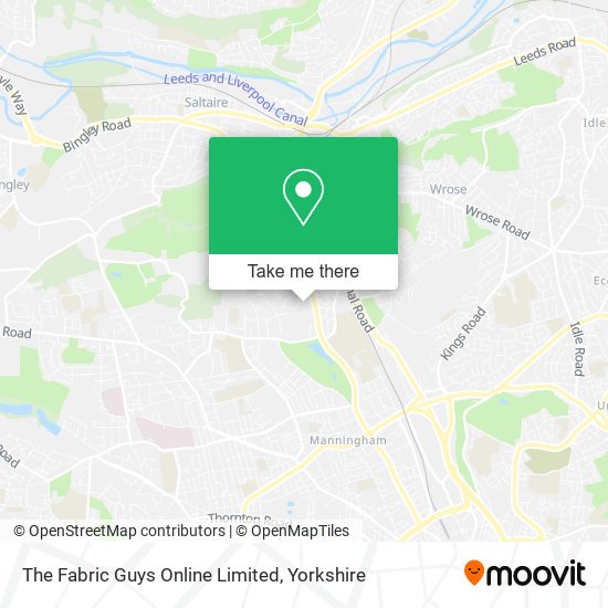 The Fabric Guys Online Limited map