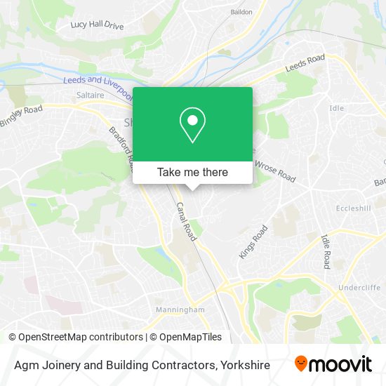 Agm Joinery and Building Contractors map