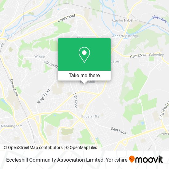 Eccleshill Community Association Limited map